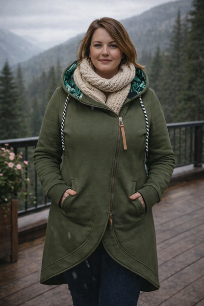 Manteau d'hiver premium pour femme chaud & élégent