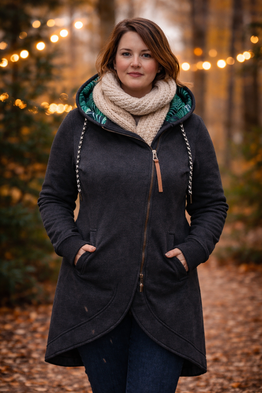 Manteau d'hiver premium pour femme chaud & élégent